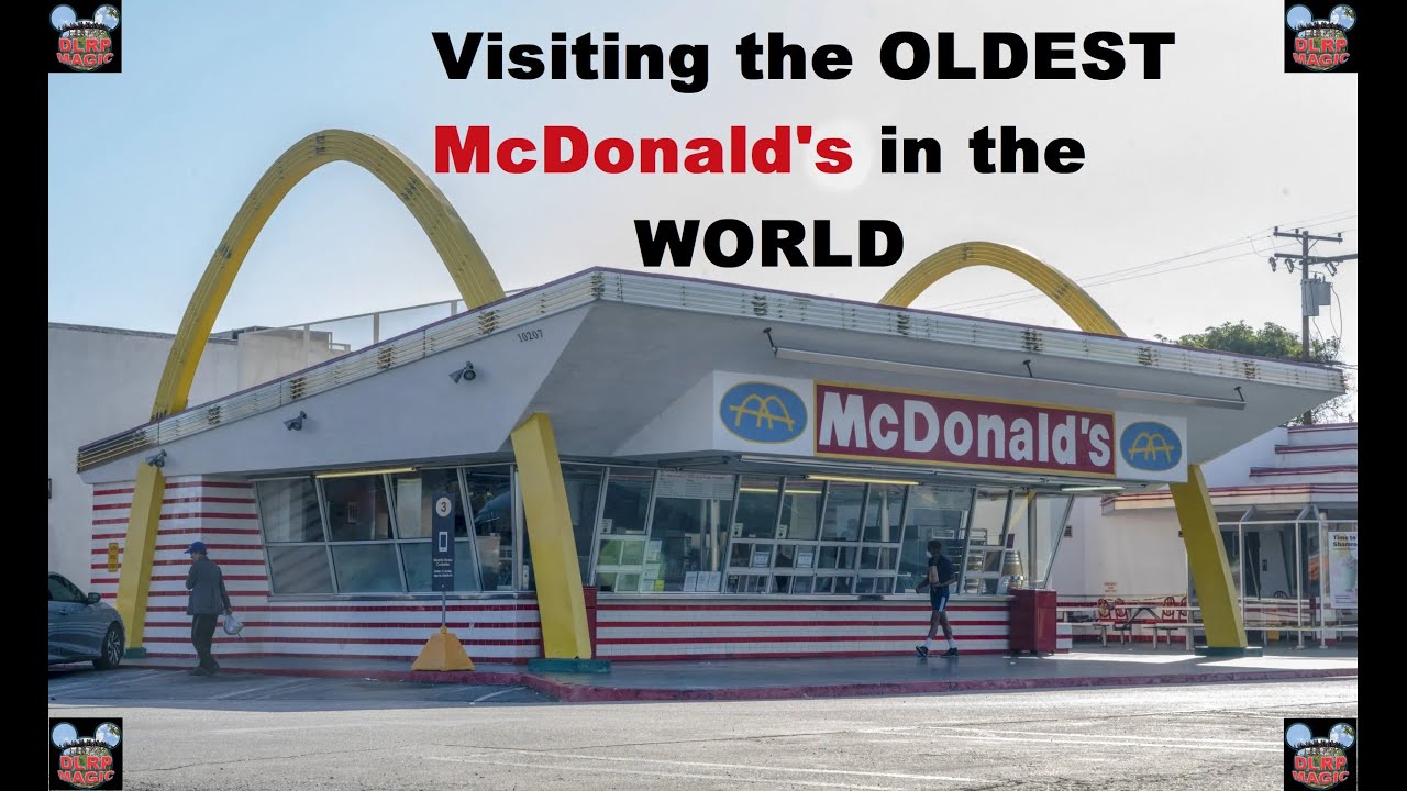 Visiting the OLDEST McDonald's restaurant in the World❗ 😀