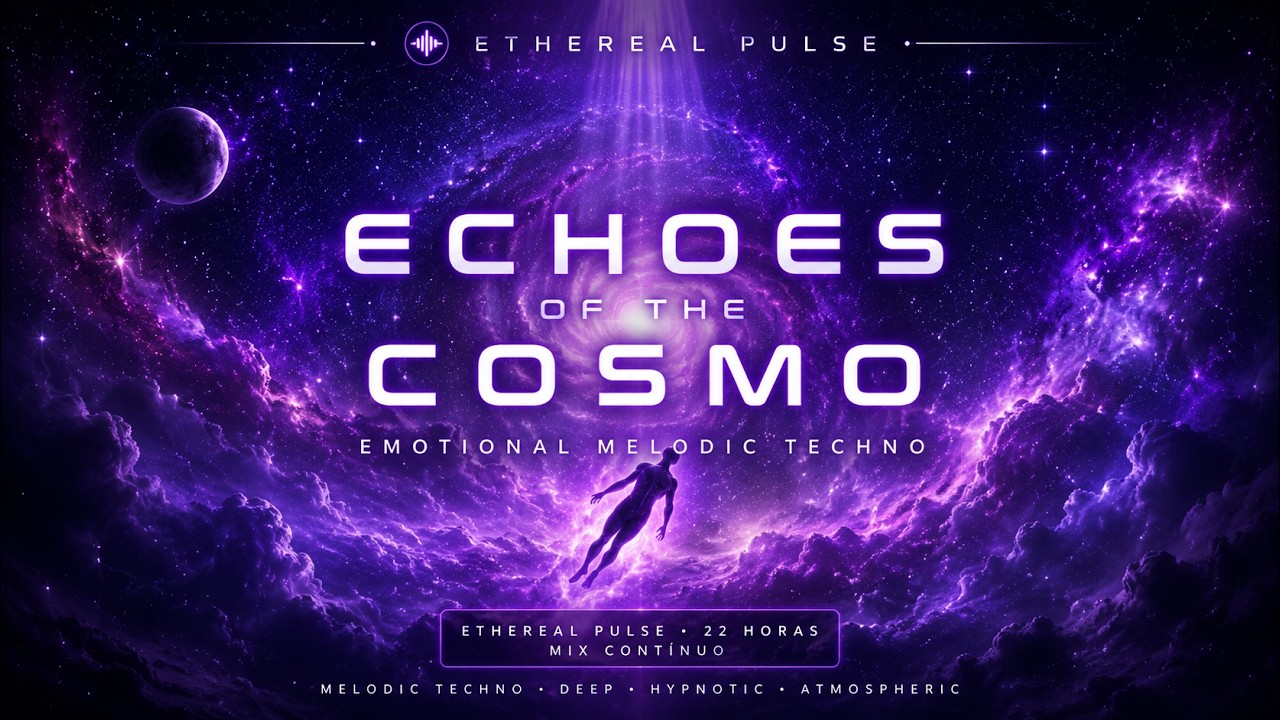 Echoes of the Cosmos | Emotional Melodic Techno Journey | Ethereal Pulse