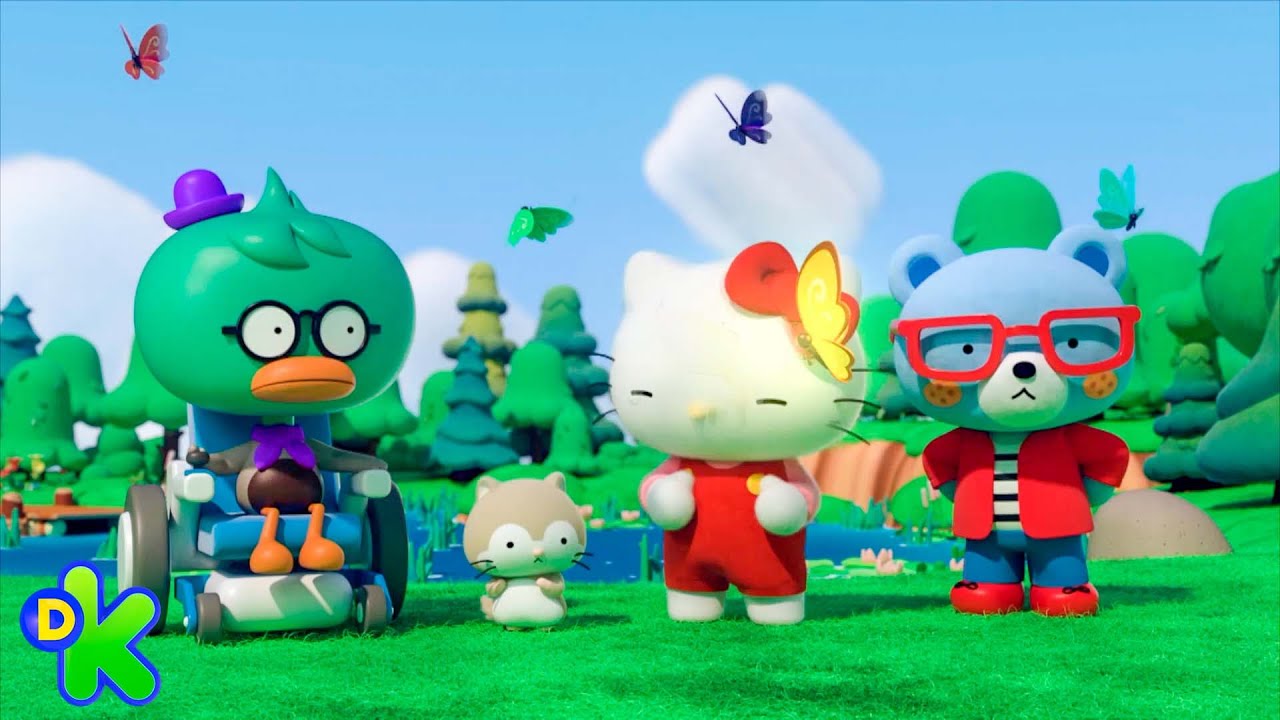Kitty e Haroshee atrás da rainha dourada | Hello Kitty | Discovery Kids Brasil