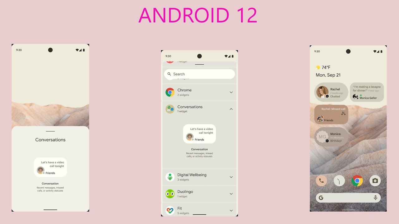 Android 12 Leaked