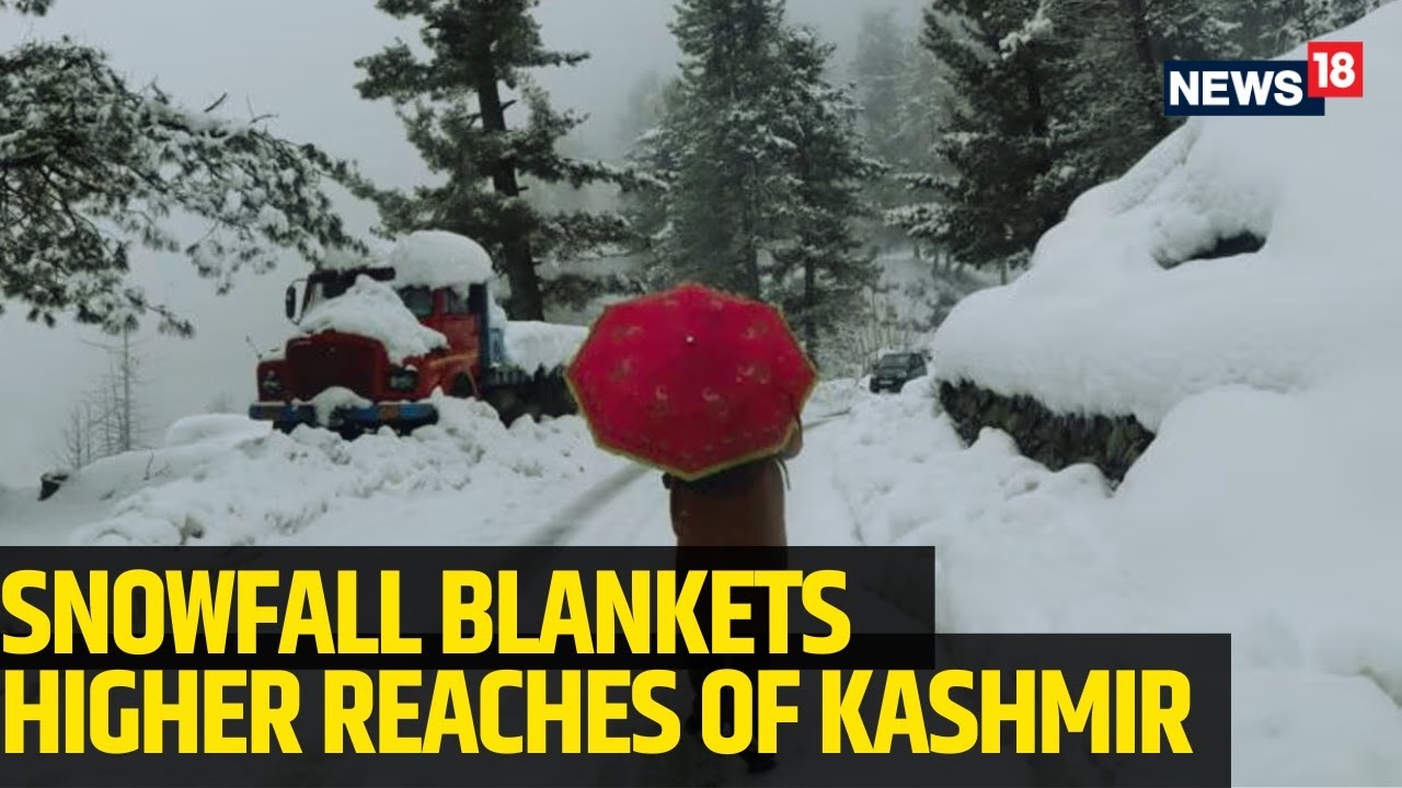 Jammu Kashmir News LIVE | Fresh Snowfall In Higher Reaches, Rains In Plains Of Kashmir | N18L