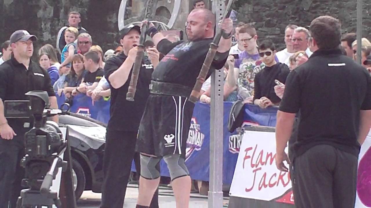 event 5 axe hold all ireland strongest man 2011