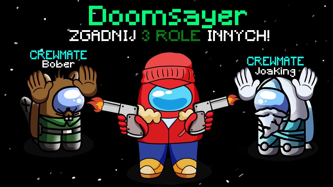 CZY ZGADNE 3 ROLE ABY WYGRAĆ jako DOOMSAYER w AMONG US!