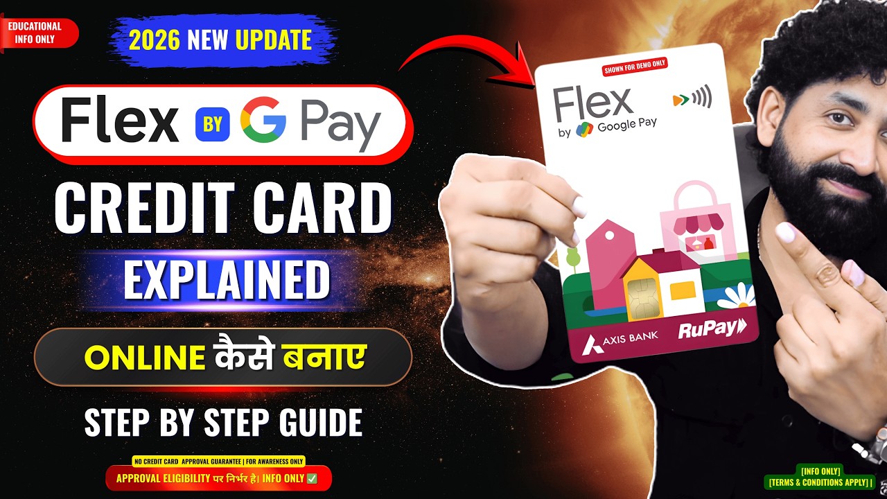GPay Flex Credit Card Apply Online 2026 | Google Pay Flex Card Eligibility & Benefits