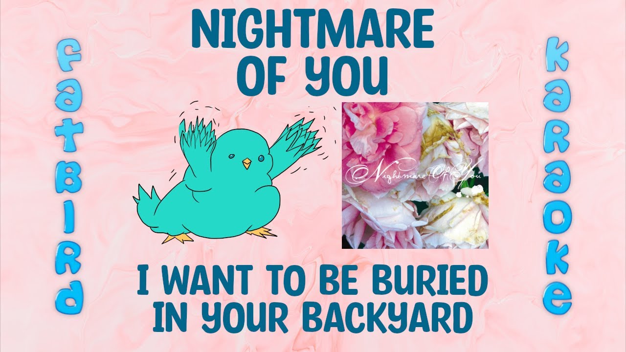 Nightmare of You - I Want to Be Buried in Your Backyard - Fatbird Karaoke