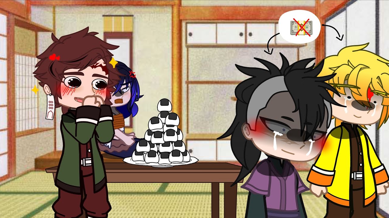 Kamaboko Squad rip Tanjiro&rsquo;s haori || PART 2 || (Demon Slayer Gacha Club KNY) {🙈KAMABOKO SQUAD🙉}
