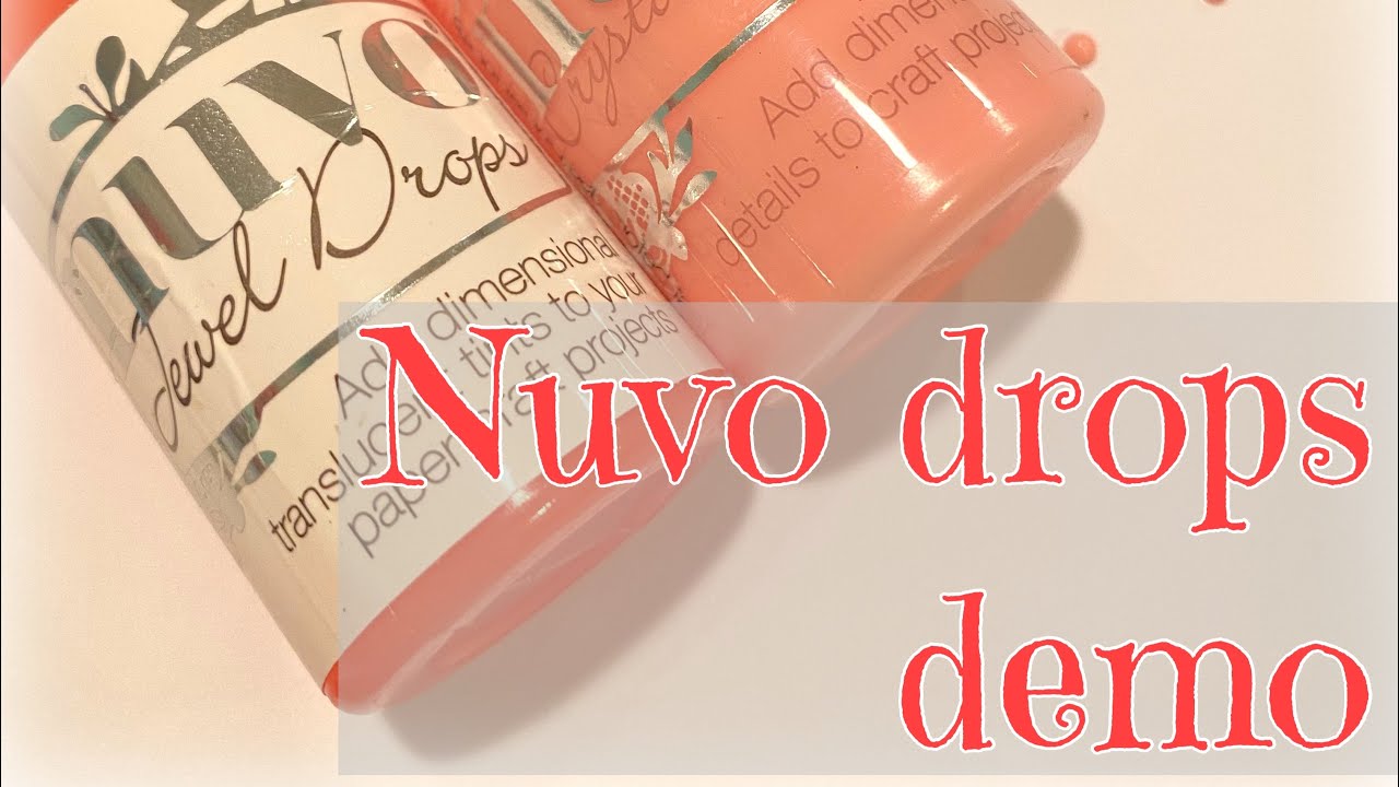 My easy technique for perfect Nuvo drops