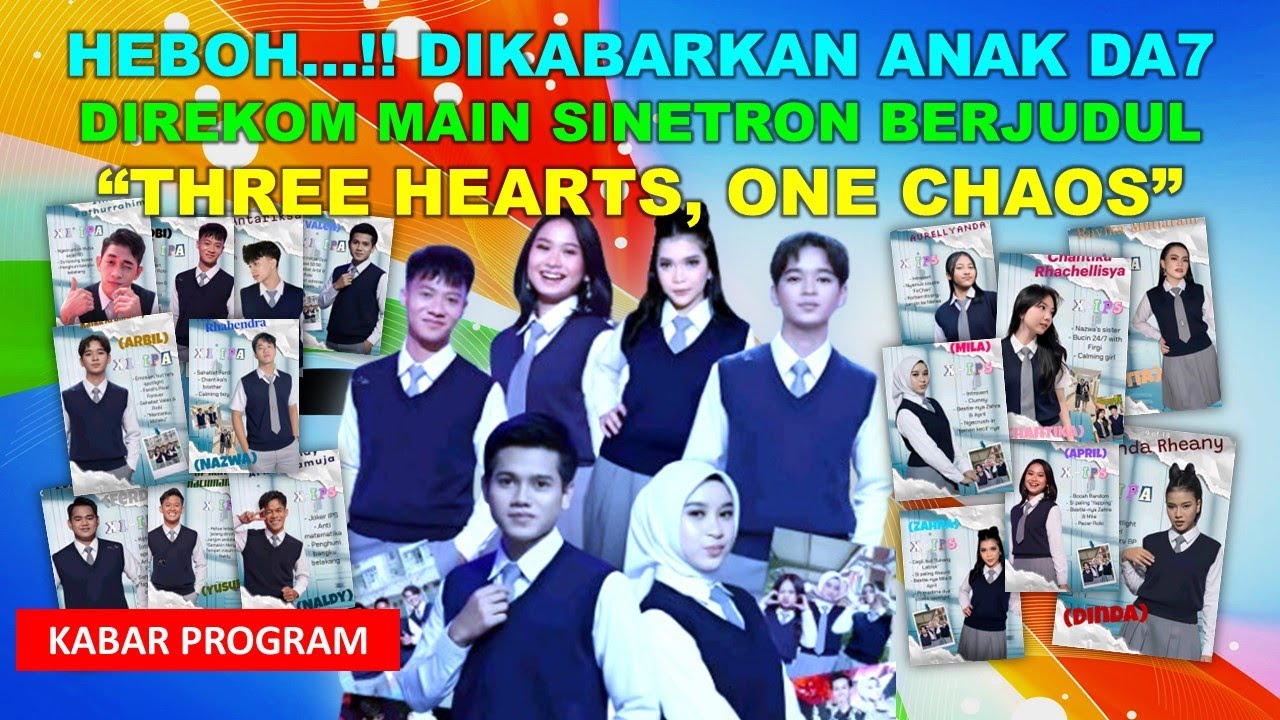 HEBOH..!! ANAK JEBOLAN DA7 INDOSIAR BAKAL BIKIN SINETRON BERJUDUL 