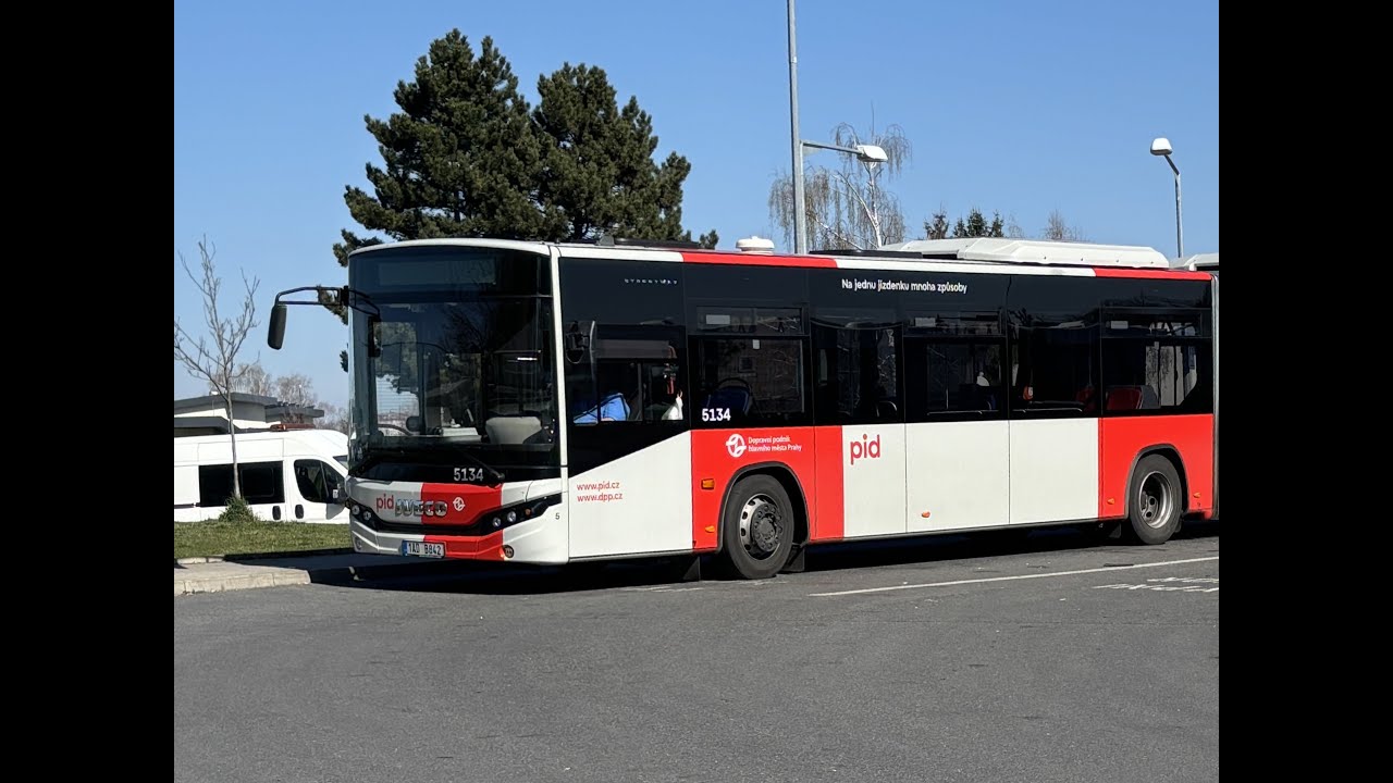 Iveco Streetway 18M #5134 DP Praha linia 136 kierunek Sídliště Čakovice