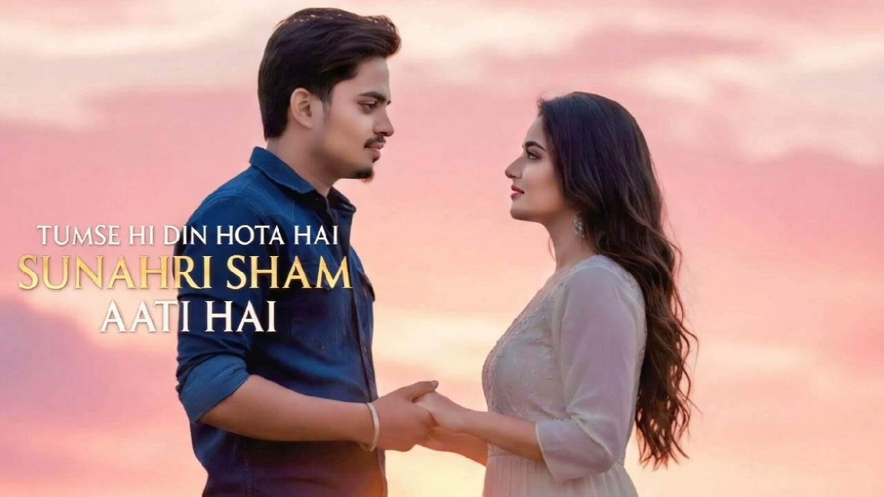 TUMSE HI DIN HOTA HAI SUNAHRI SHAM AATI HAI #newlovesong #mp3songs #hindisong #romanticsong 