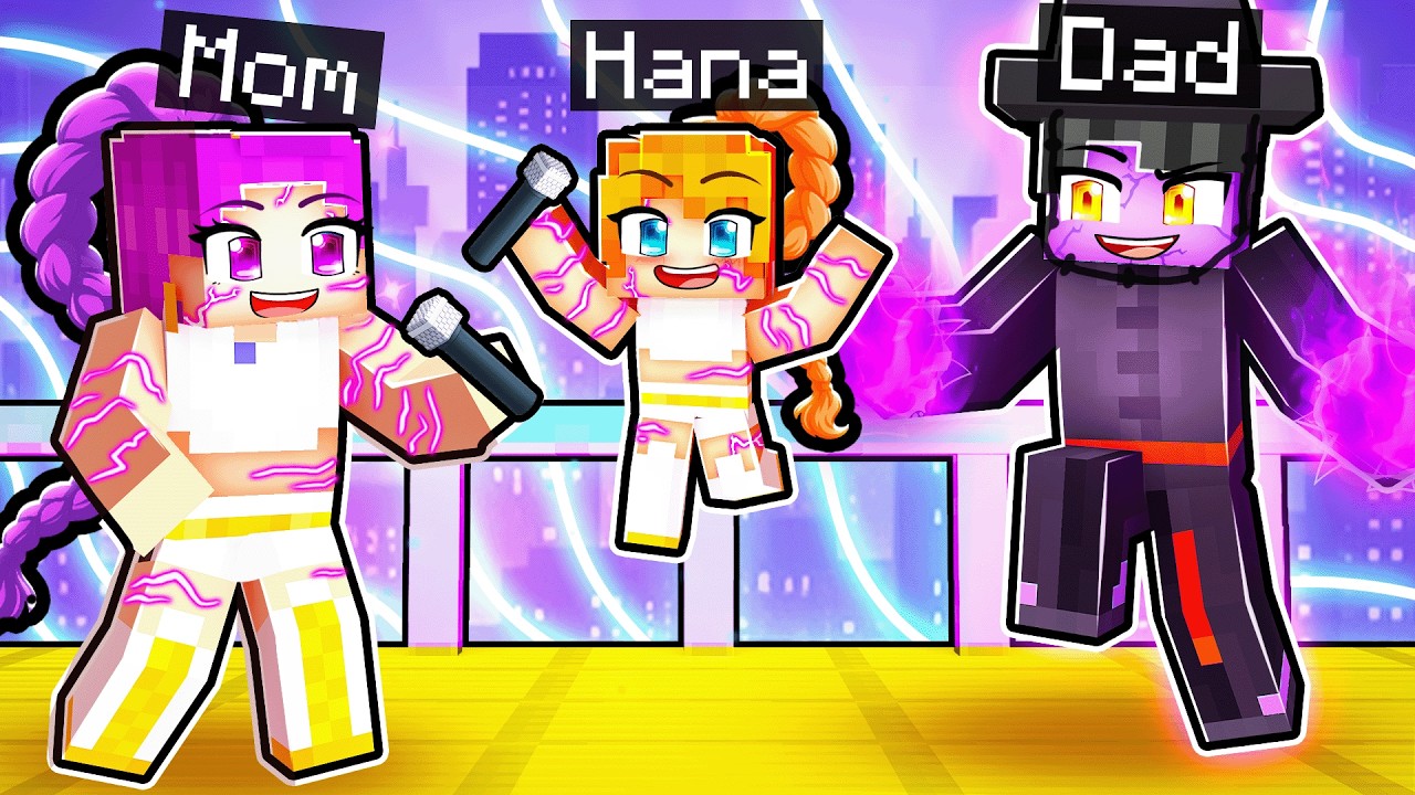 УСЫНОВЛЕН СЕМЬЕЙ ДЕМОНОВ KPOP в Minecraft!