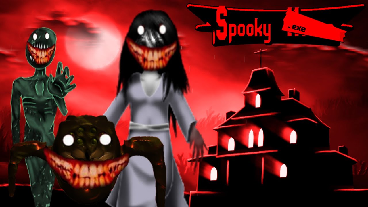 Spooky.exe | МОД Spooky's Jump Scare Mansion