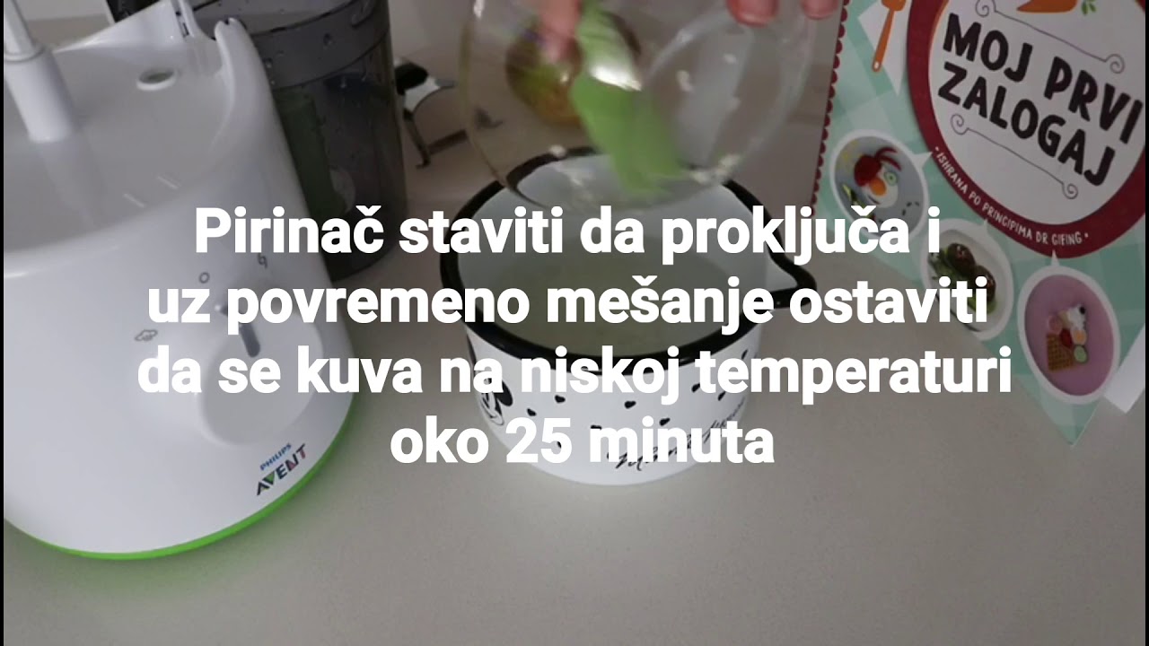 Mamine tajne-ka&scaron;ice za bebe, jabuka i pirinač