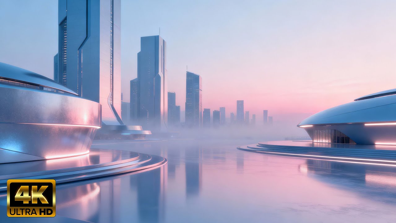 Futuristic City Relaxation - Cinematic Electronic Music