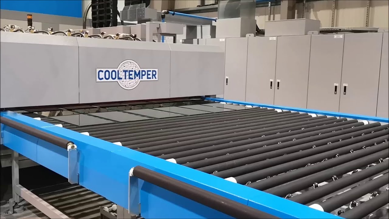 Verre tremp&eacute; : processus de fabrication