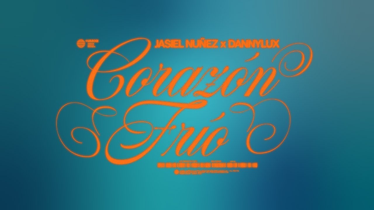 Corazón Frío (Lyric Video) - Jasiel Nuñez, DannyLux