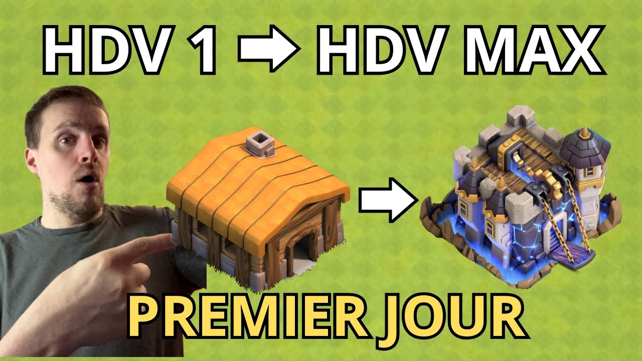 je commence de zero : HDV 1 ➡︎ HDV MAX I episode 1