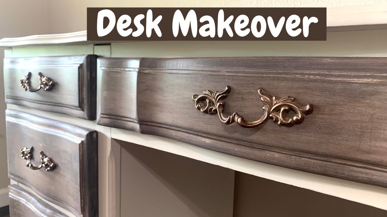 Furniture Makeover | DIY Old Desk Makeover