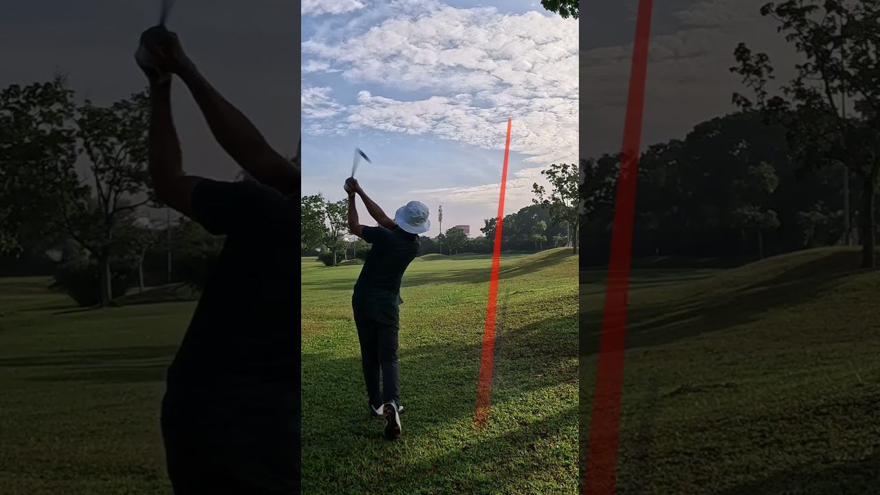 Permas Jaya Golf Club Hole 1, Par 4.