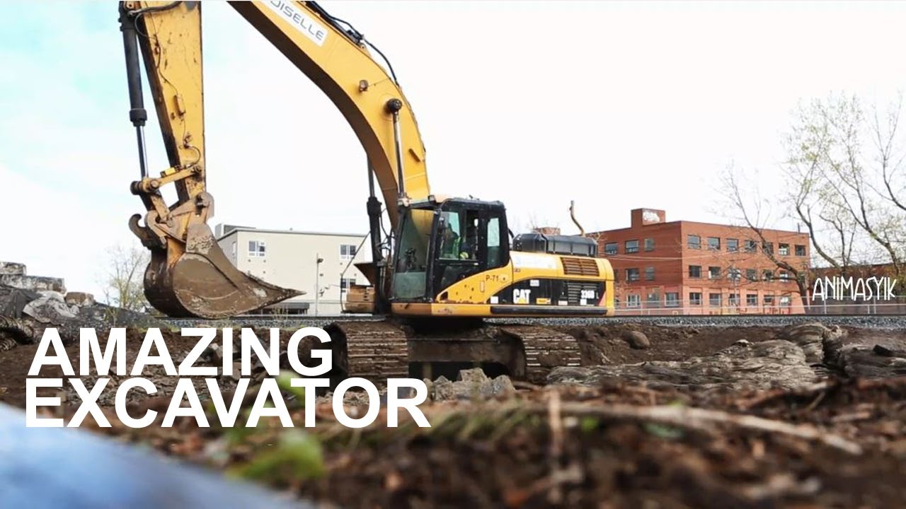 Heavy Equipment Videos Excavator - Amazing Excavator