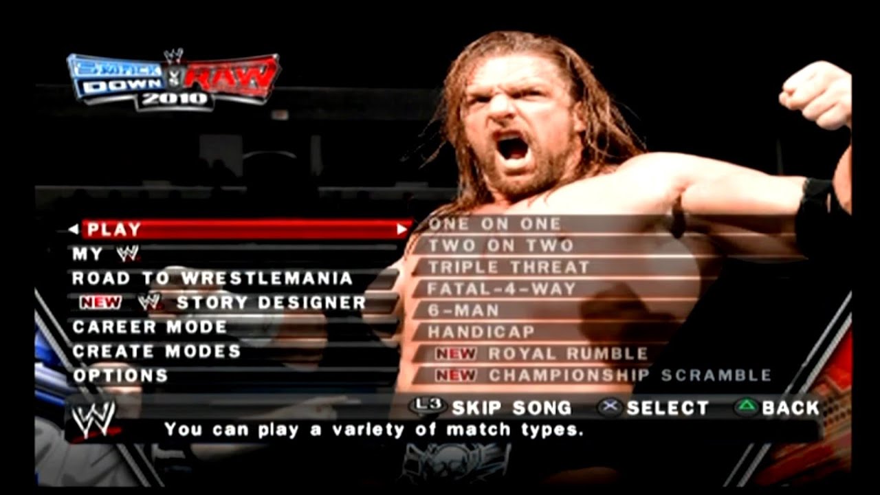 WWE SmackDown vs. Raw 2010 -- Gameplay (PS2)