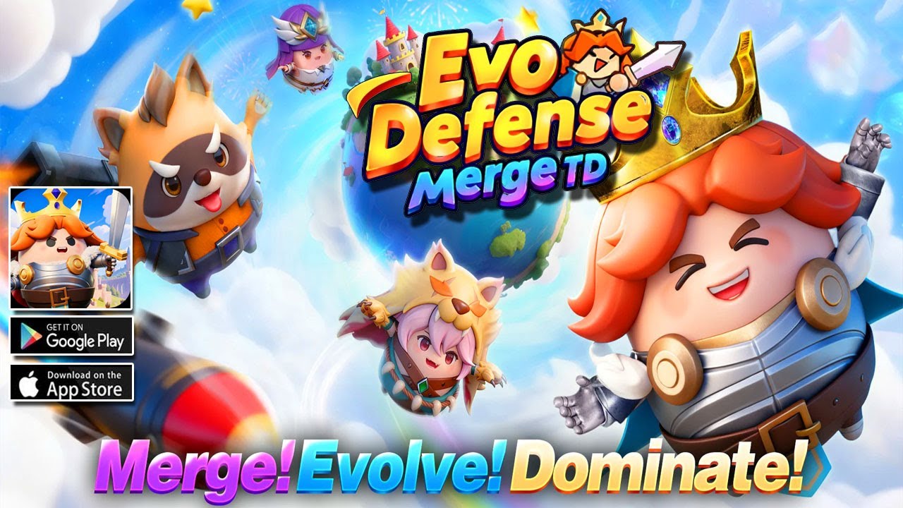 Evo Defense: Merge TD | Gameplay Tower Defense Upcoming Android & iOS