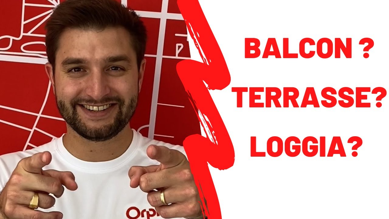 c'est quoi la diff&eacute;rence entre le balcon la terrasse ou la loggia?