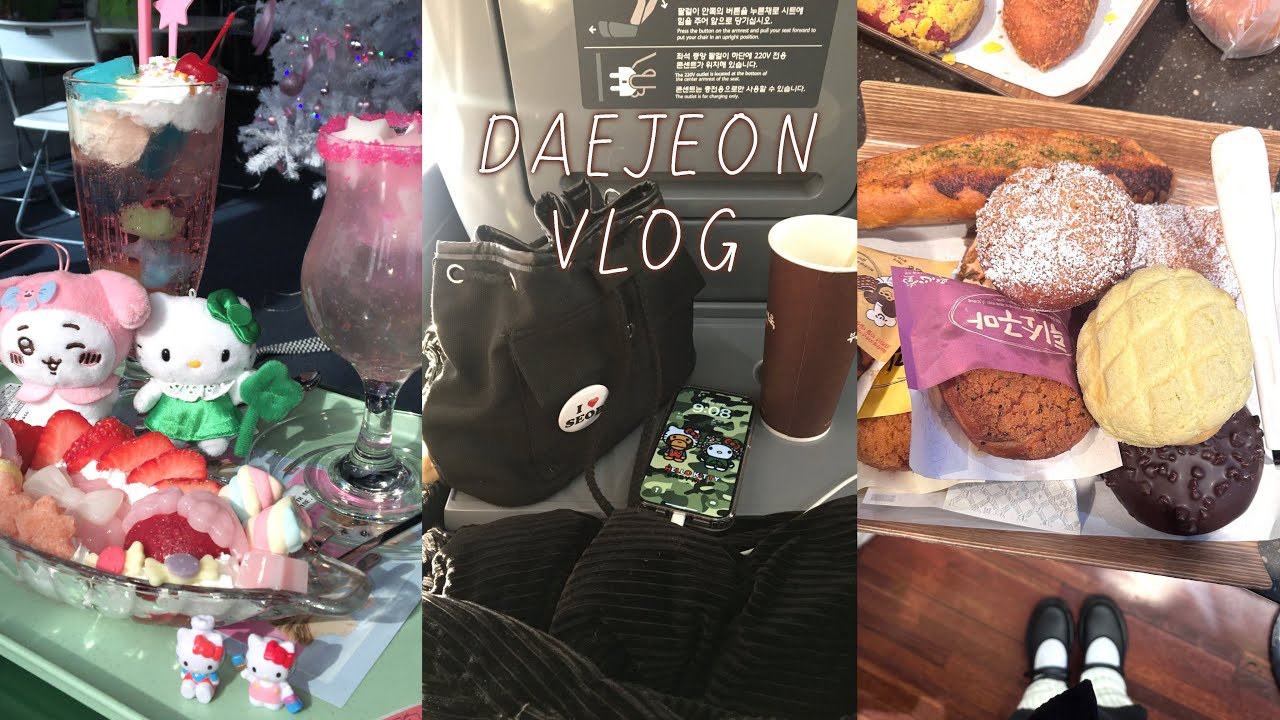 쌍둥이와 함께한 당일치기 대전 여행 vlog . ⋆ ˚｡✩ • 성심당 본점 • 시민칼국수 • ttm • 바로그집 • 설숲 • 오야 • 소품샵 투어 • 갤러리아 • 일상 브이로그