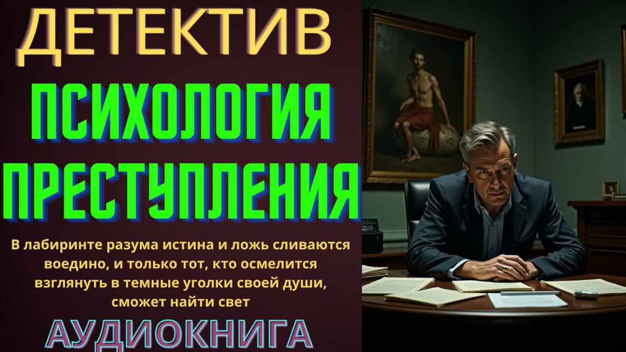 Психология Преступления Аудиокнига Детектив