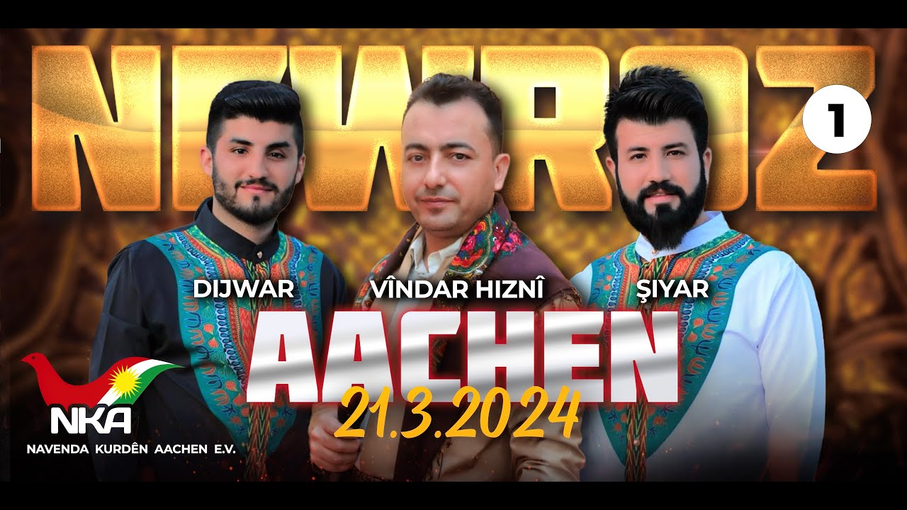 Navenda Kurden Aachen e. V Newroza Aachen 2024 - Vindar Hizny - 01 - نوروز آخن فيندار حزني