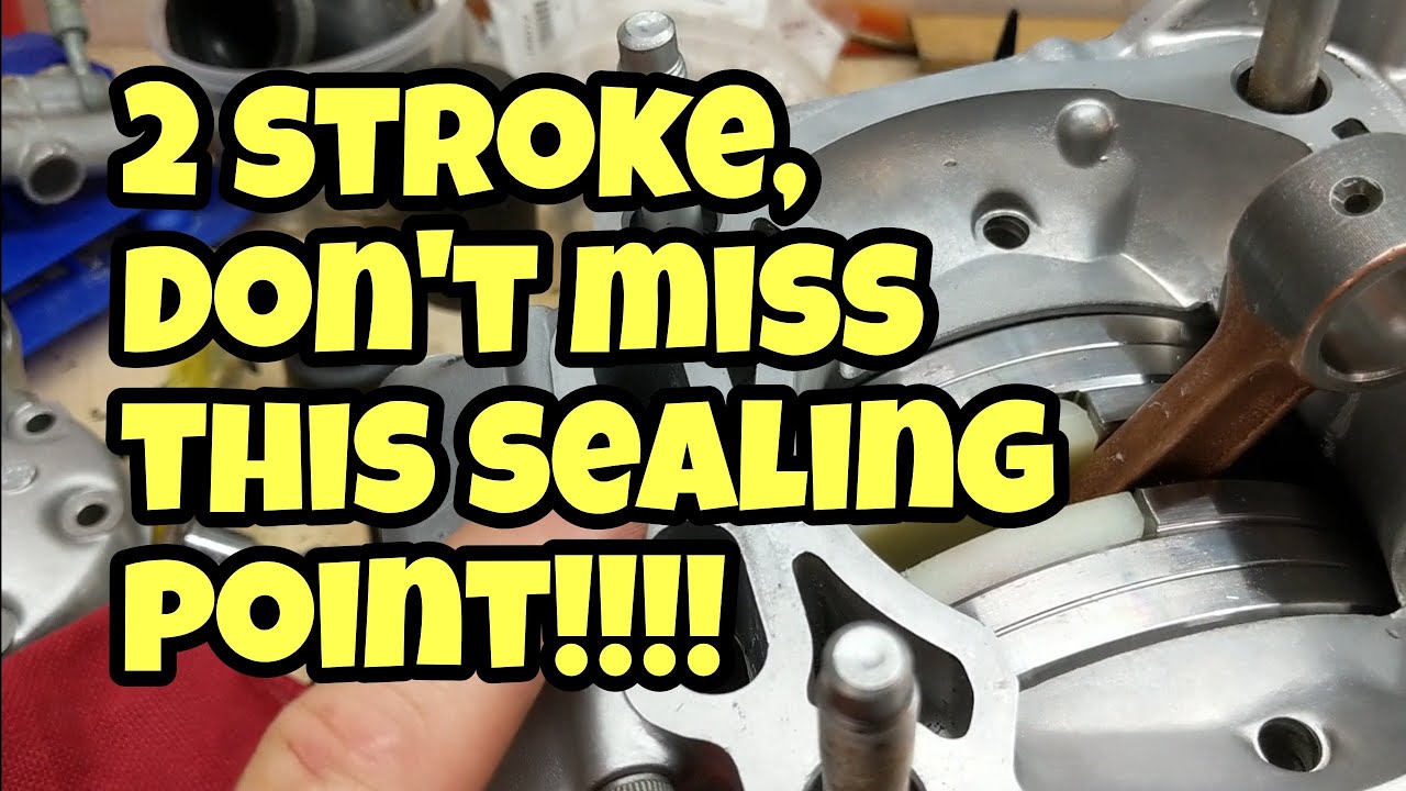 Sealing up that 2 stroke bottom end