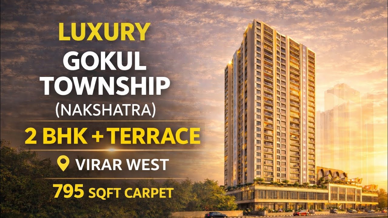 Best 2 BHK Flat in Virar West near Station | Pay Only 5% | VIRAR’S BIGGEST 2 BHK! | Budget Flat