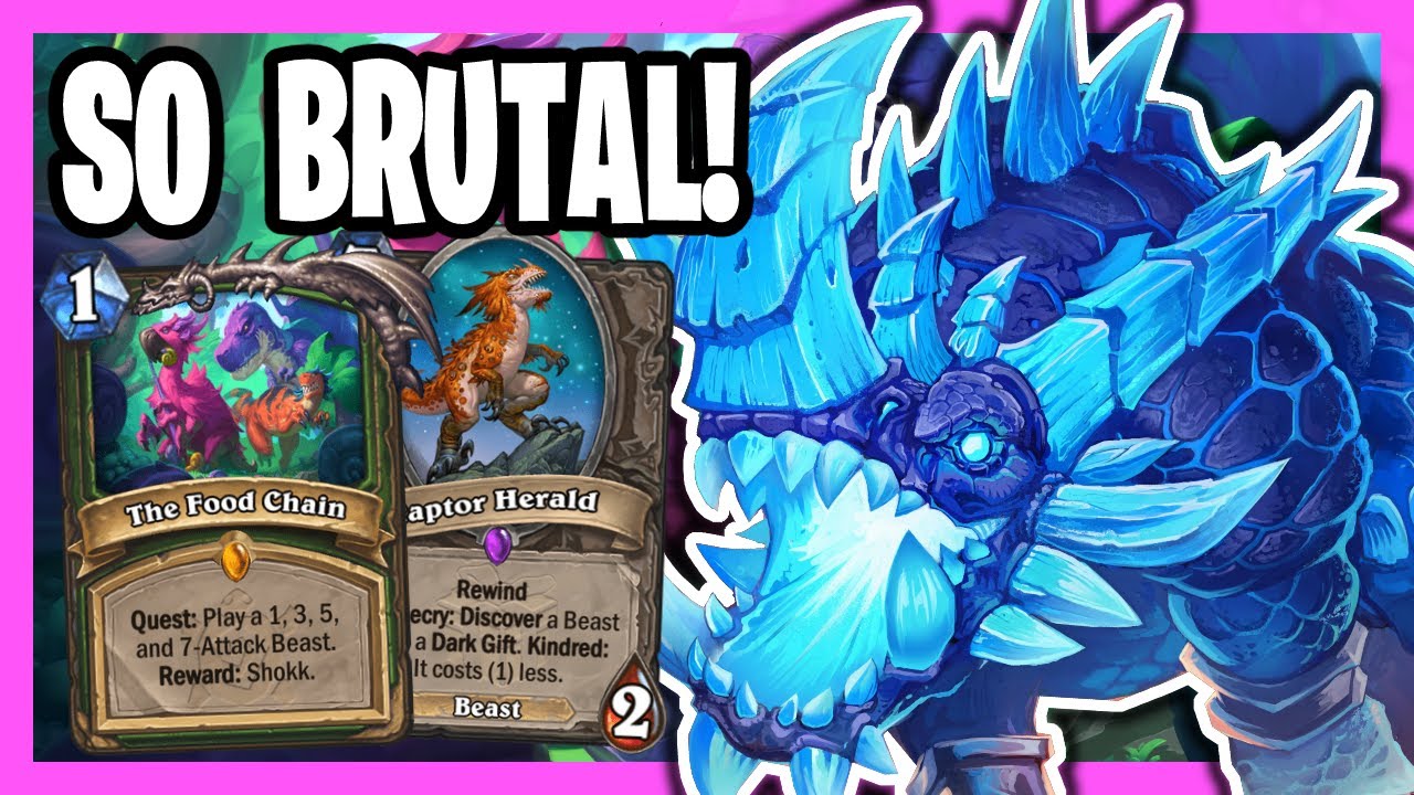 Dark Gift Quest Hunter is a NIGHTMARE! Echoes of the Infinite Hearthstone Hunter Deck