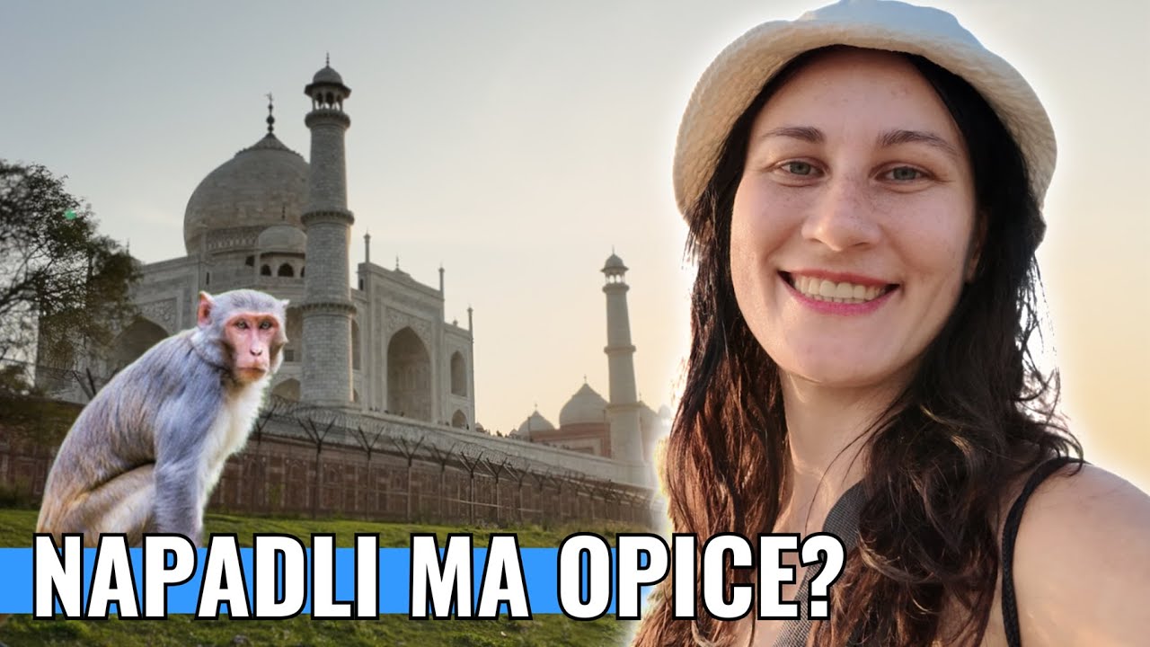 Vitaj v Agre: Zaútočili na mňa opice pri Taj Mahale?! 😳