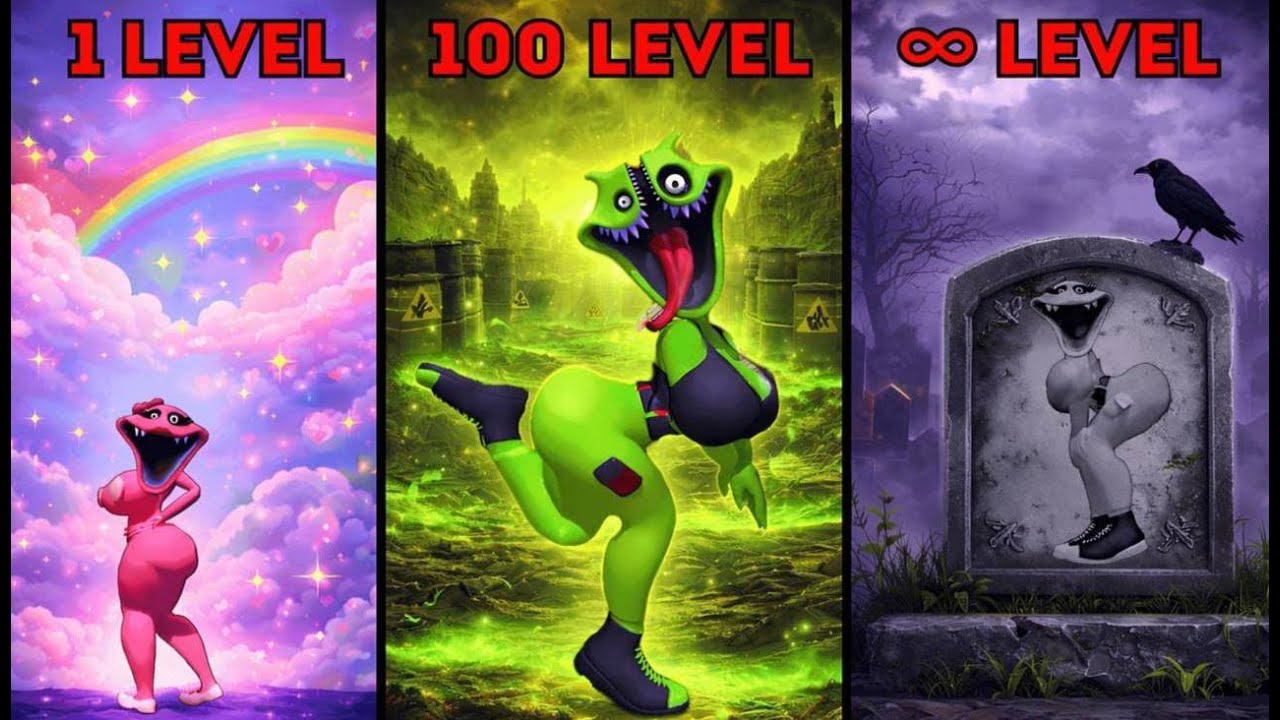 💥 WHICH HUNGRY WORM GIRL IS THE STRONGEST? — EVOLUTION OF HUNGRY WORMS