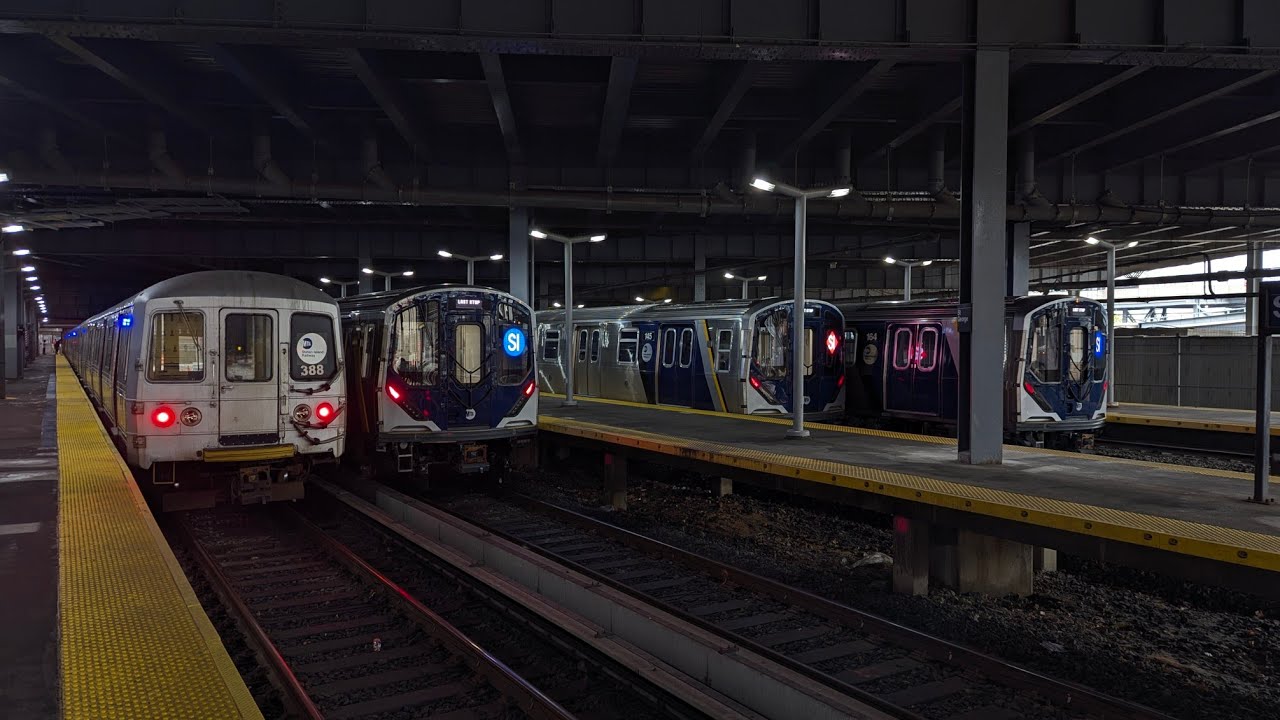 The Staten Island Railway: Railfan Action at Clifton, St. George & Great Kills