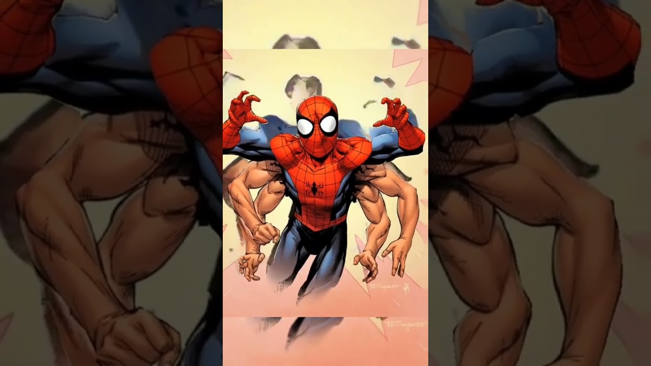 Spider-Man had 6 arms! #marvel #comics #facts #shorts #spiderman