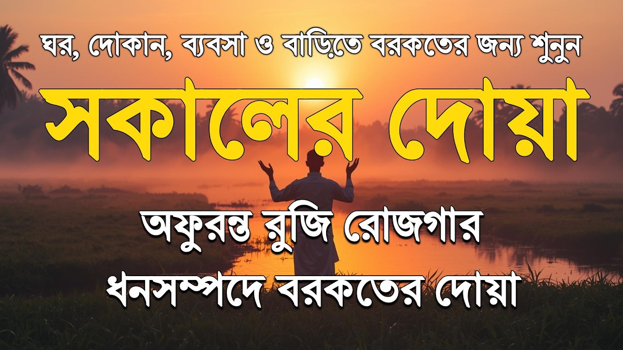সকালটা শুরু হোক হৃদয় শীতল করা বরকতময় আয়াত দিয়ে | সকালের দোয়া ও জিকির | Morning Dua | Alaa Aqel
