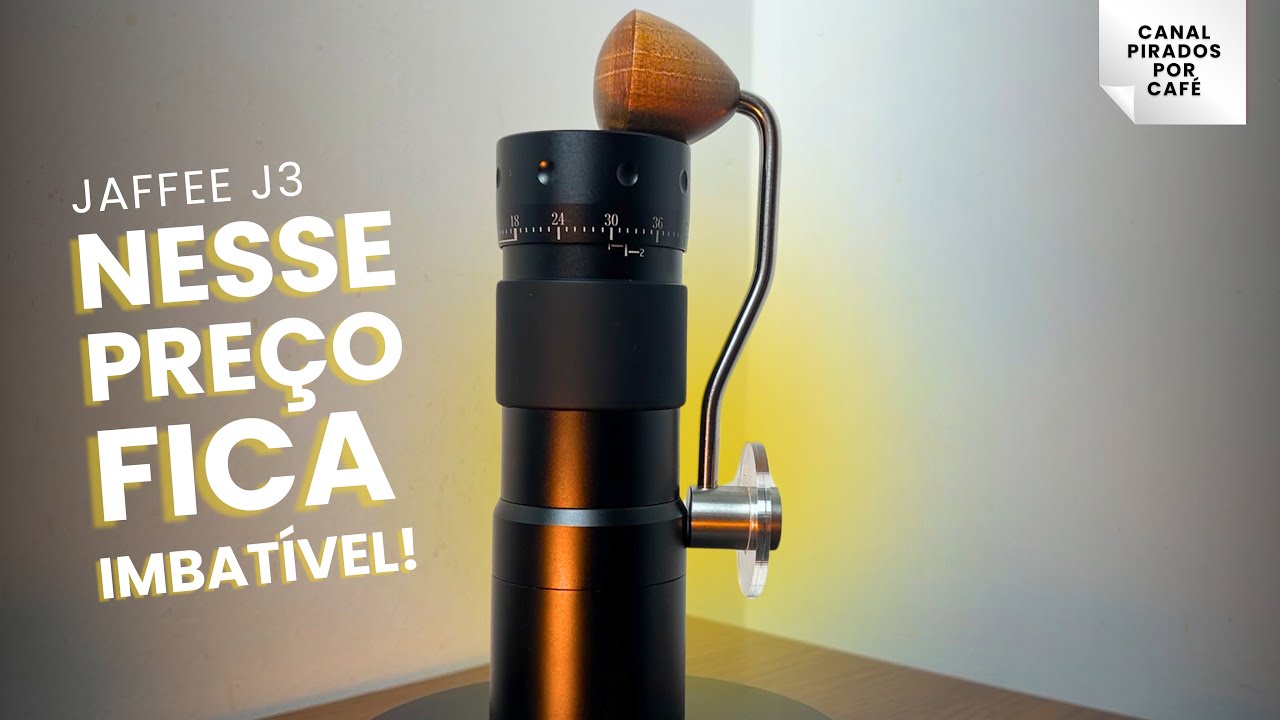 Moedor Manual de Café Jaffee J3 - É disso que Você Precisava!