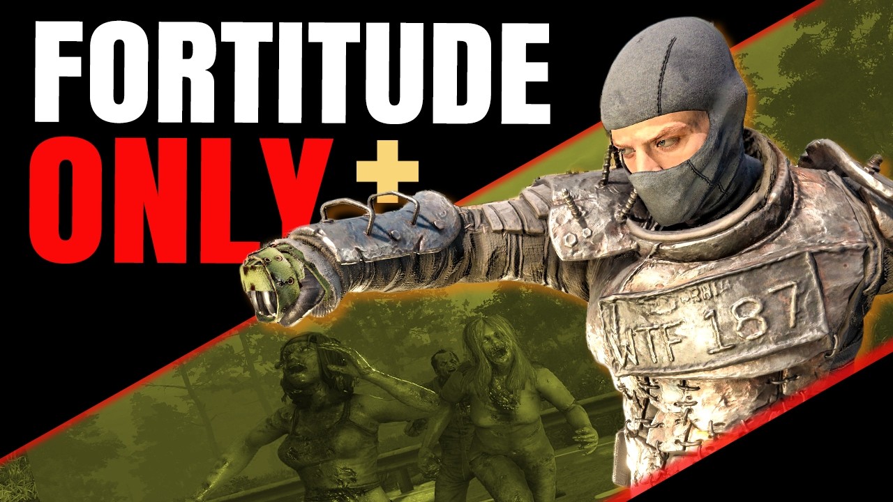 Day 7 Morning with NO WEAPONS... Can Fortitude Save Me?
