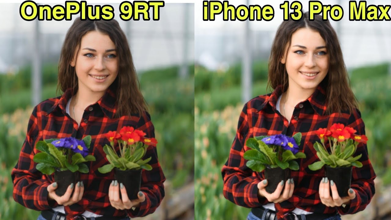 OnePlus 9RT Vs iPhone 13 Pro Max Camera Test Full Camera Comparison