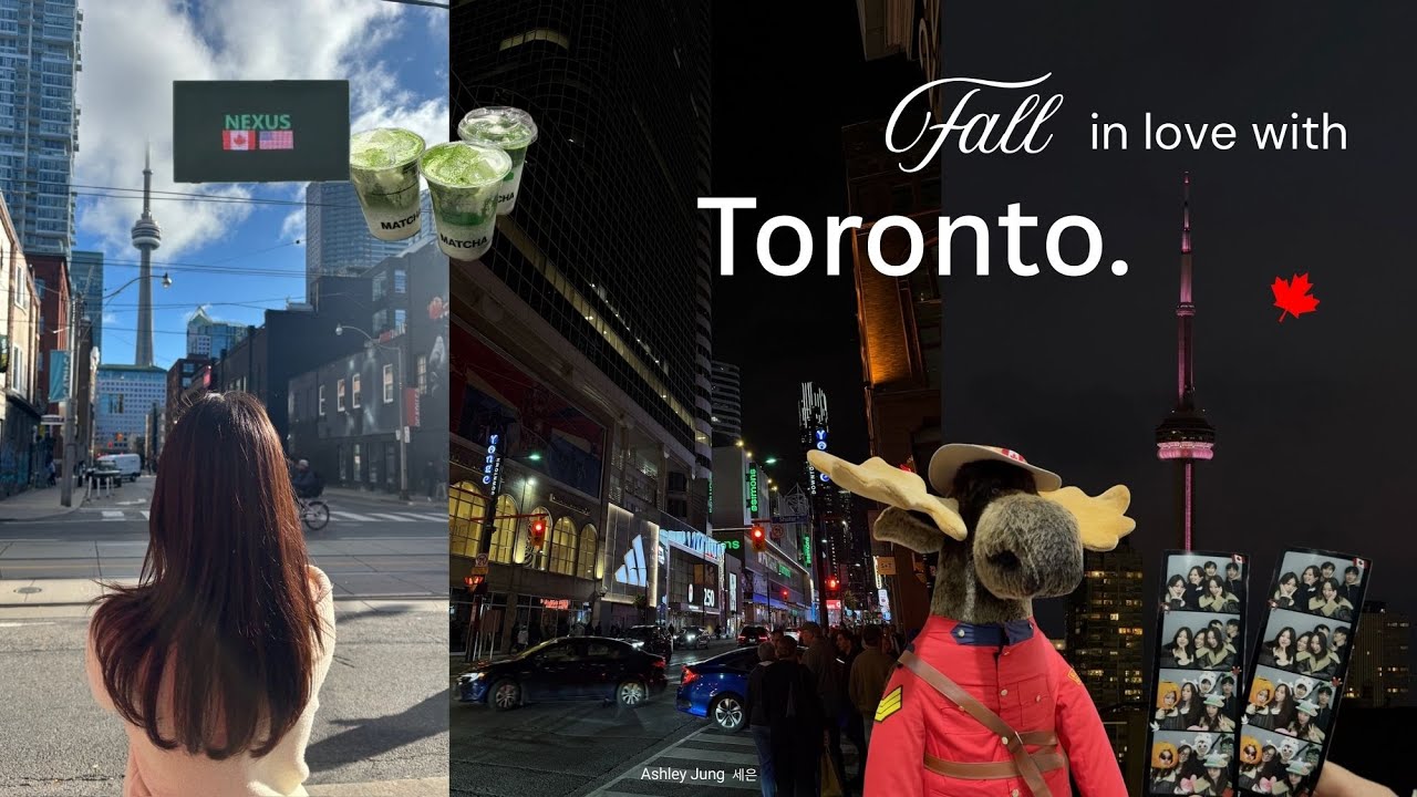 Fall Break in Toronto vlog | 미국 대학생들이 가을 방학을 보내는 법 | road trip, food crawl, shopping