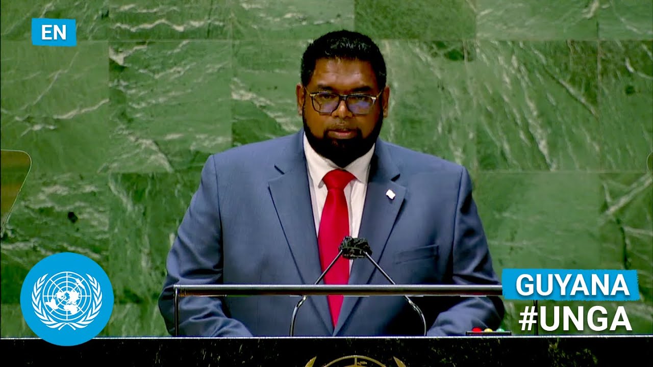 🇬🇾 Guyana - President Addresses United Nations General Debate, 76th Session (English) | #UNGA