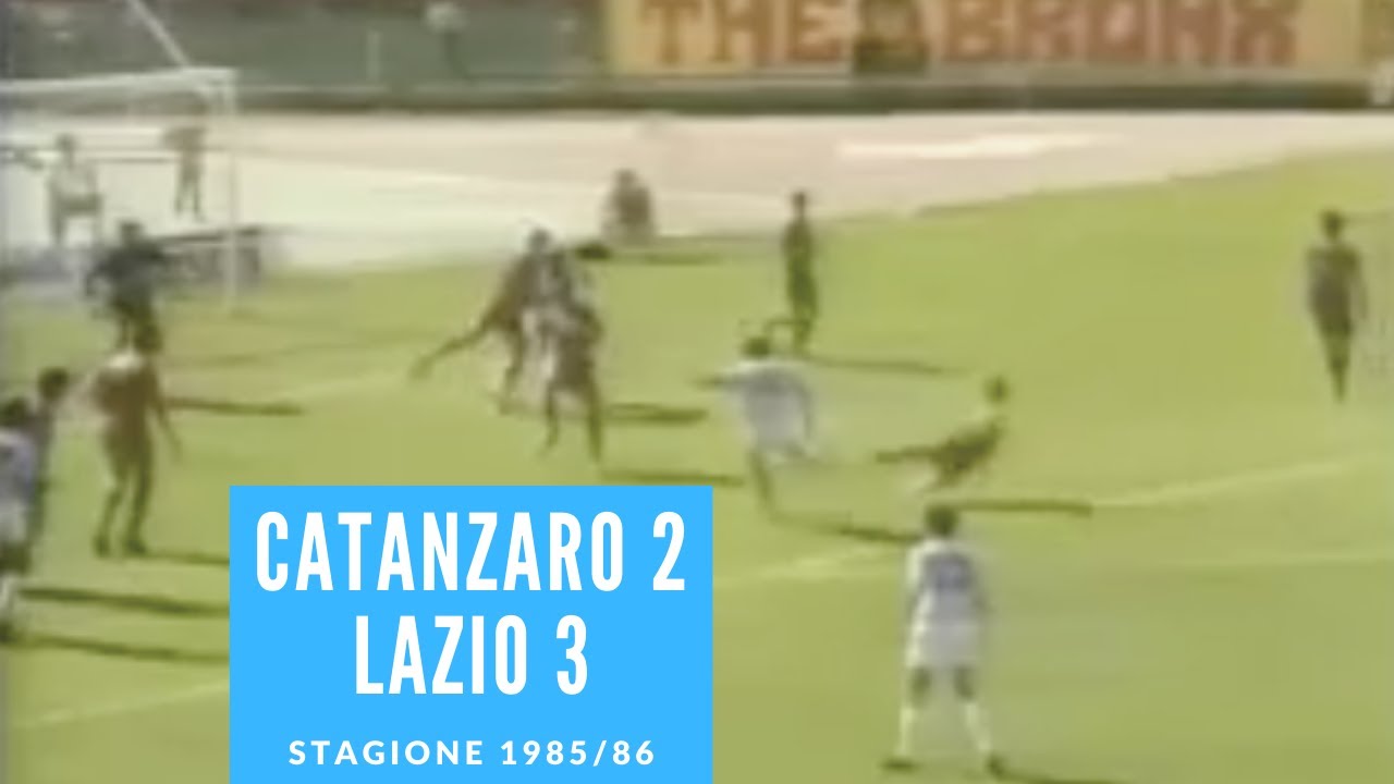 8 giugno 1986: Catanzaro Lazio 2 3