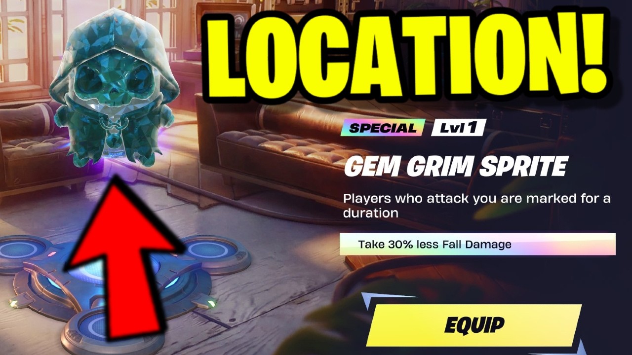 КАК ПОЛУЧИТЬ ГРАФФИТИ &laquo;ГРИМ ЖНЕЦА&raquo; (GEM GRIM REAPER) В FORTNITE!
