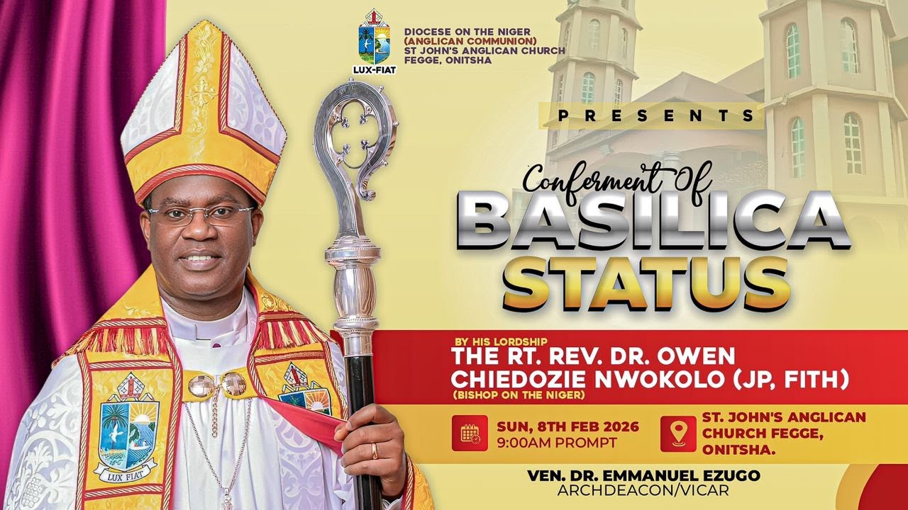 Conferment of Basilica Status on St. John’s Anglican Church Fegee, Onitsha