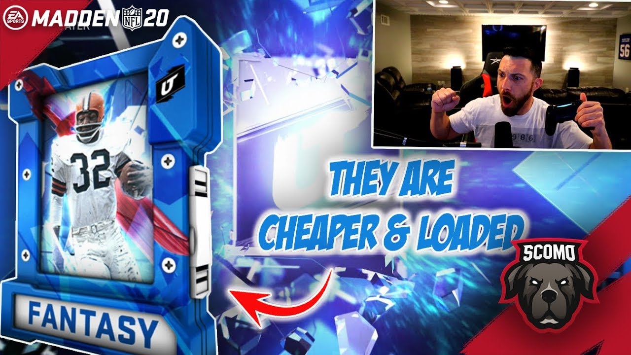 They Are Cheaper & Loaded! All The Legend Fantasy Packs! [MADDEN 20 ULTIMATE TEAM]