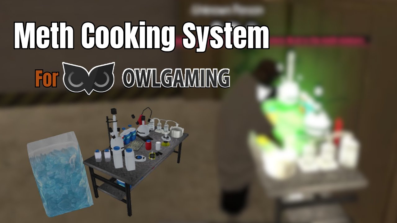 [MTA:SA]  Meth cooking system with effects and models for Owl Gaming in MTA San Andreas