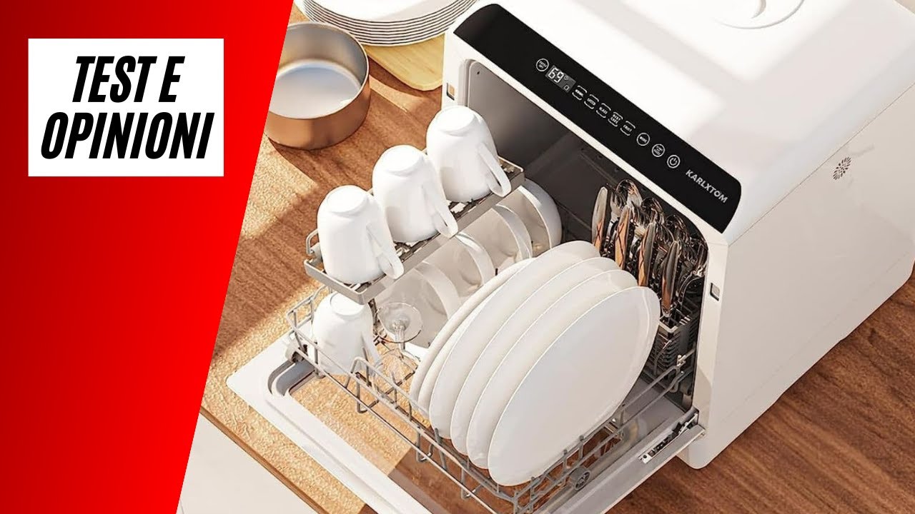 Karlxtom — Mini Lavastoviglie Compatta: Recensione E Funzionamento 🍽️