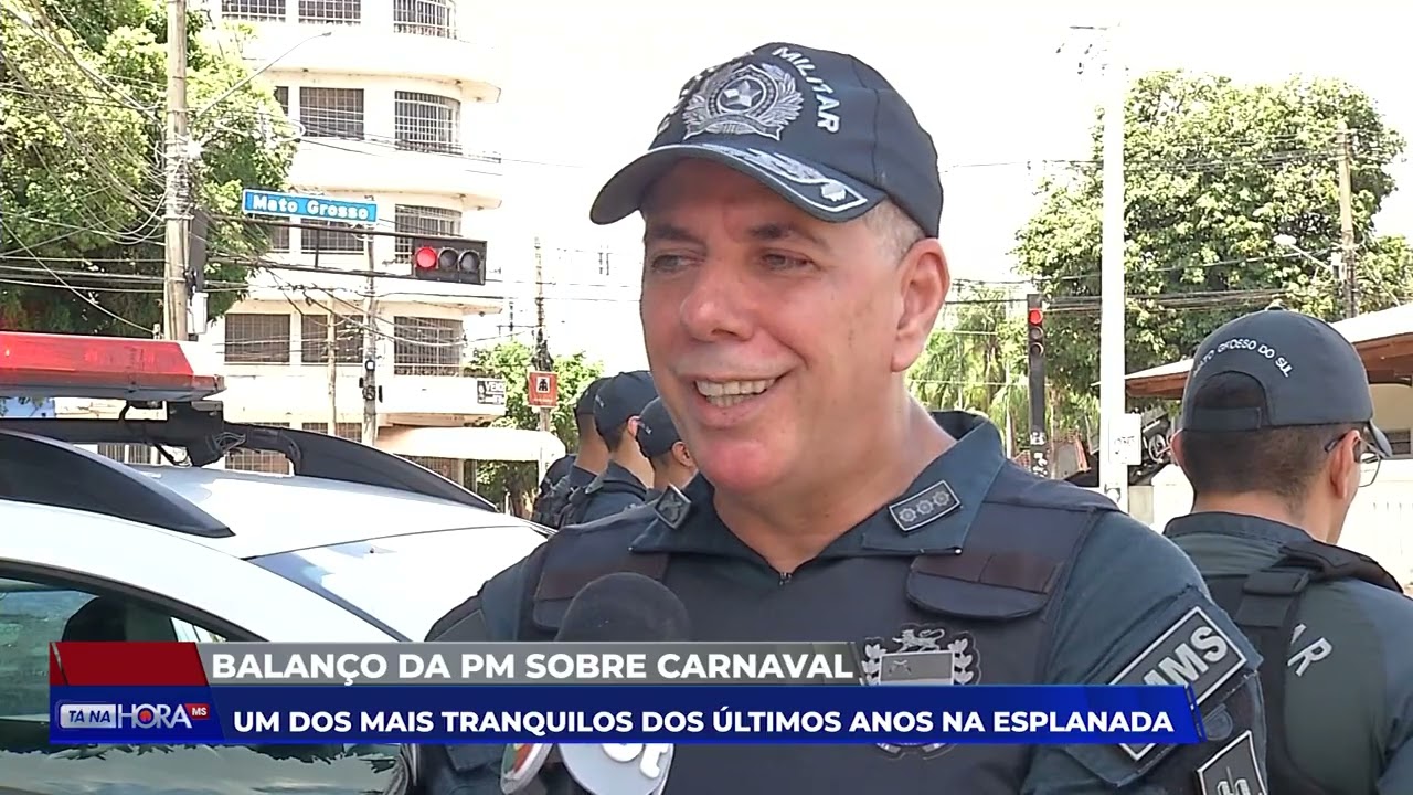 Polícia Militar faz balanço de público e ocorrências durante Carnaval em Campo Grande